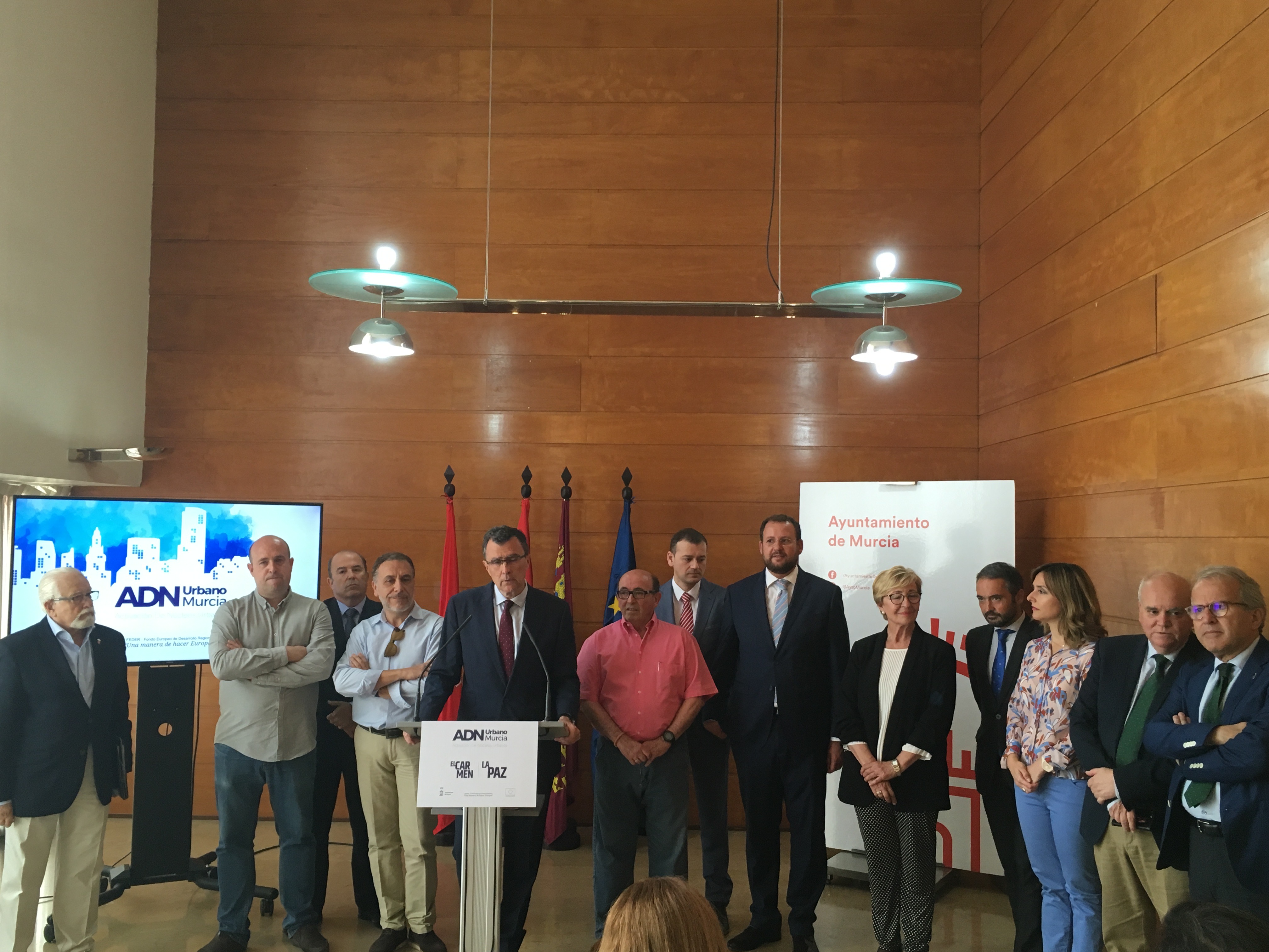 Rueda de prensa del proyecto ADN Urbano Murcia